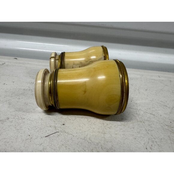 Antique Theater Opera Glasses Binoculars With Carrying Case - Picture 5 of 16